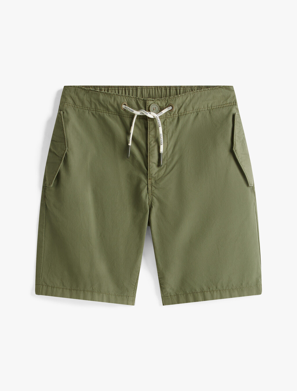 Boys Parachute Short, Battle Green, hi-res