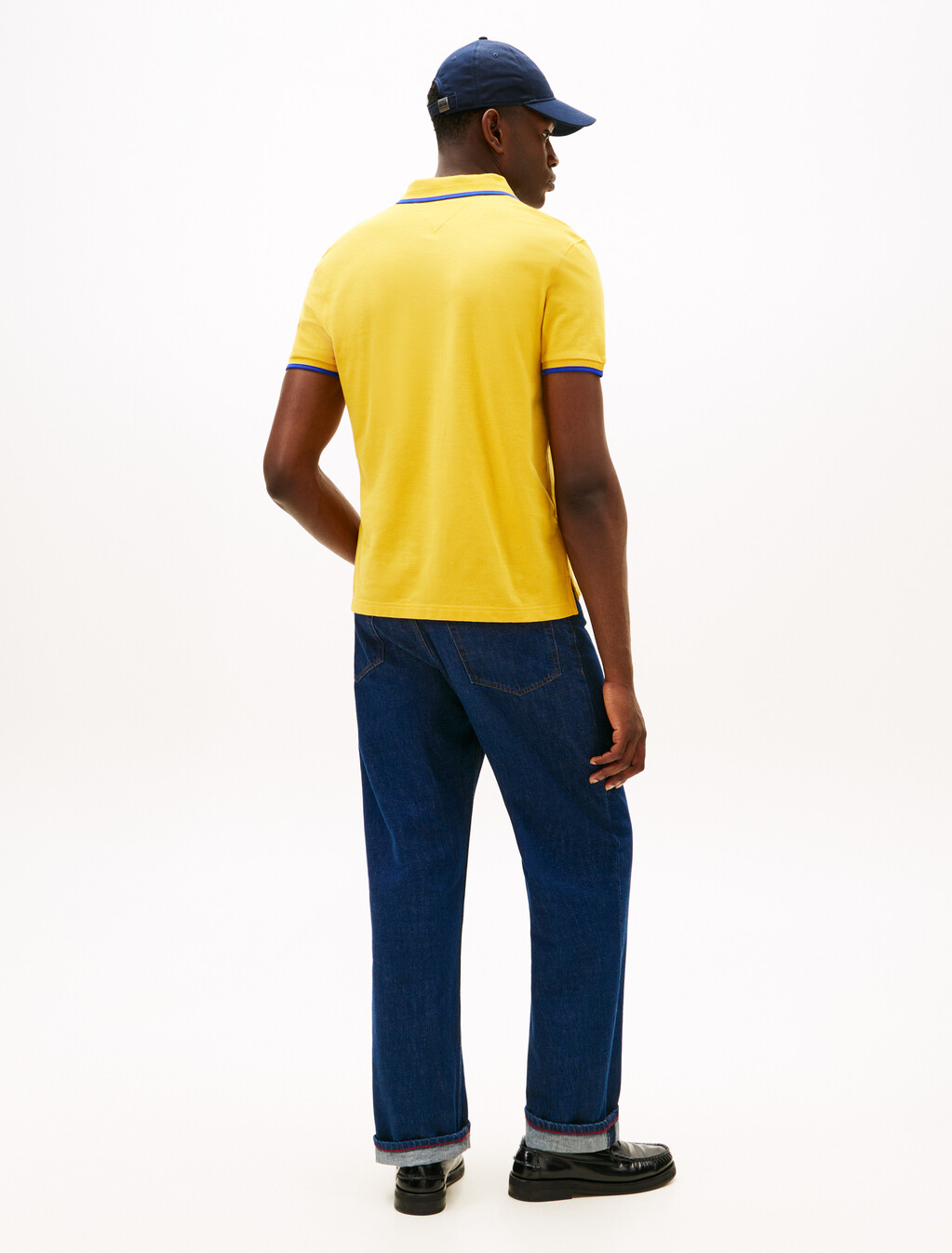 Tommy Crest Tipped Polo, Countryside Yellow, hi-res