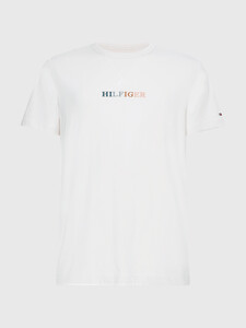 COLORFUL HILFIGER T-SHIRT, White, hi-res