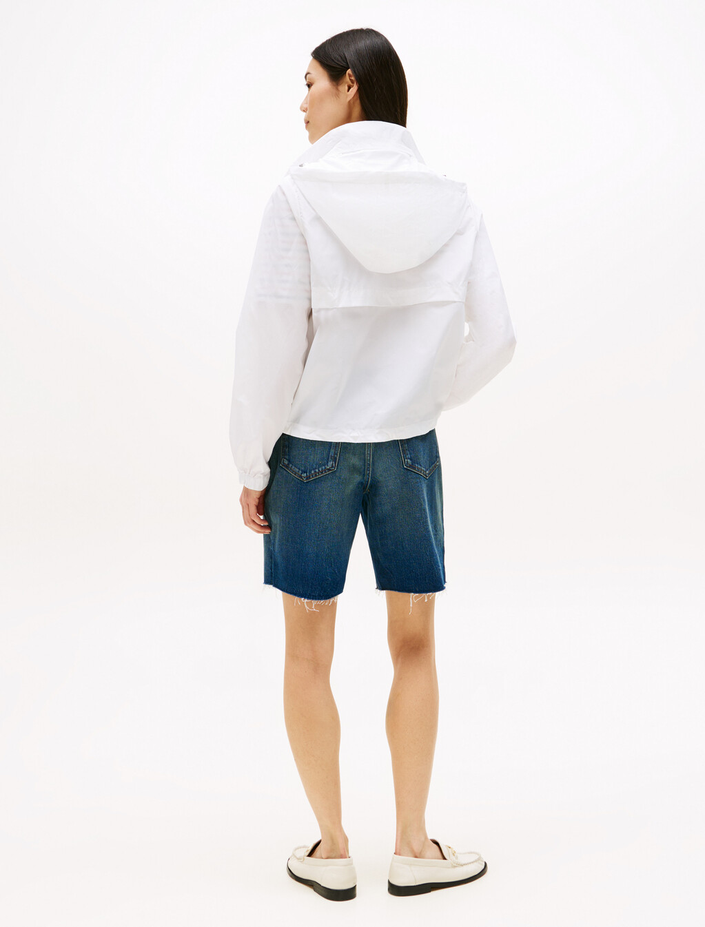Nylon Lightweight Windbreaker, Th Optic White, hi-res