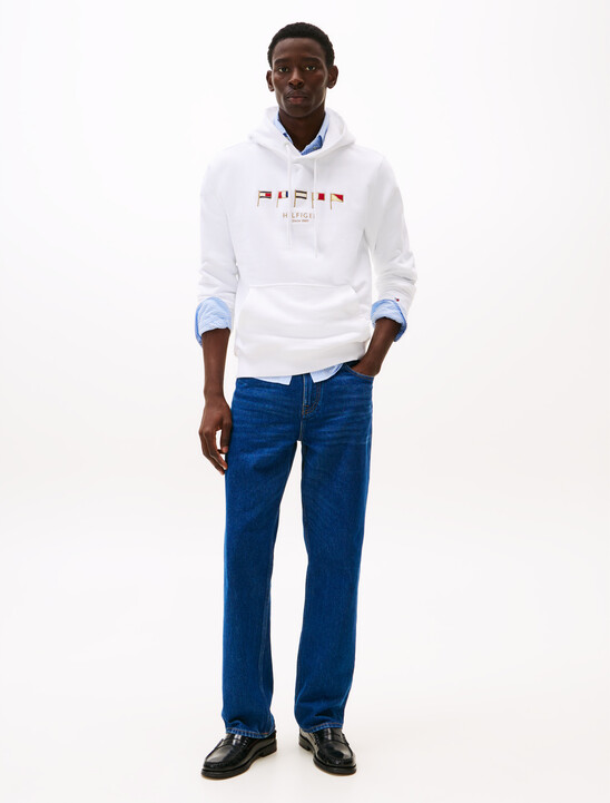 Multi-Flag Embroidery Hoody