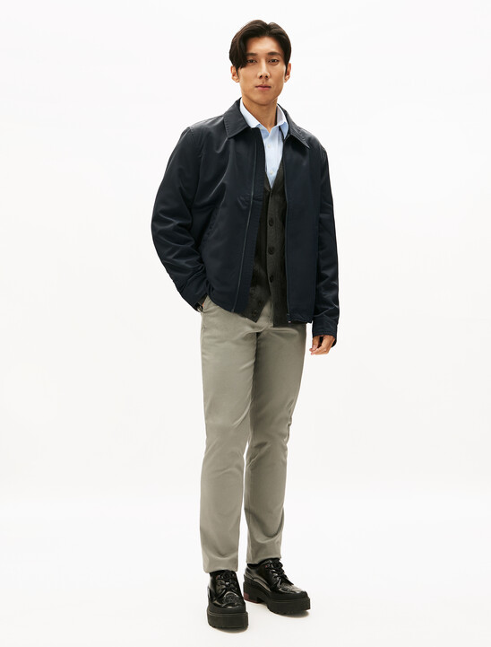 Non Iron Stripe Long Sleeve Shirt