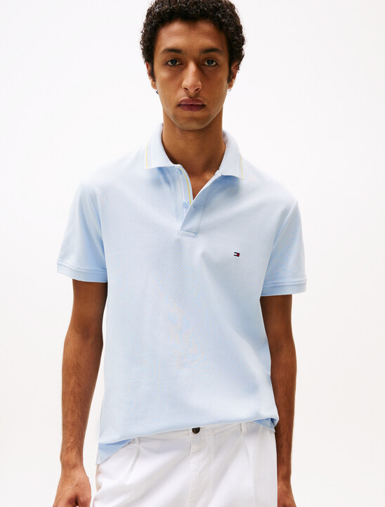 Regular Fit Tipped Collar Polo Shirt
