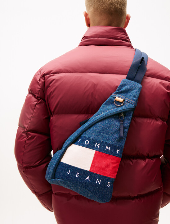 Archive Denim Sling Bag