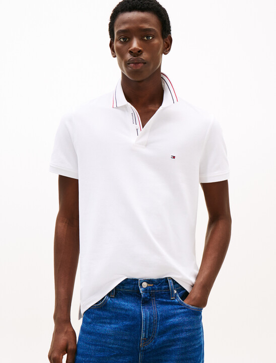 Regular Fit Tipped Collar Polo Shirt