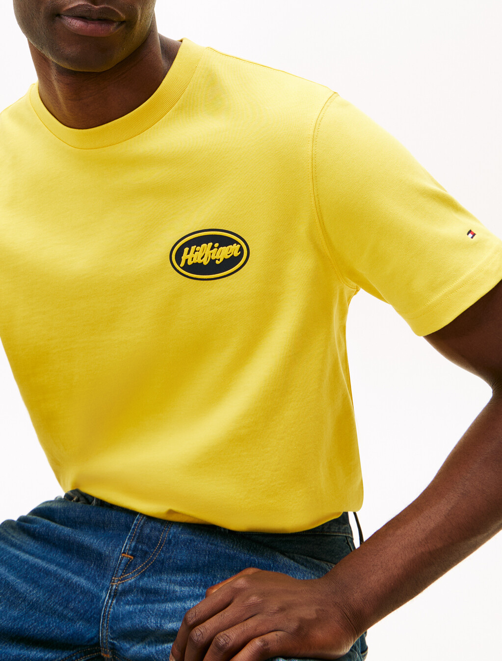 Back Graphic Relaxed T-Shirt, Morningside Yellow, hi-res