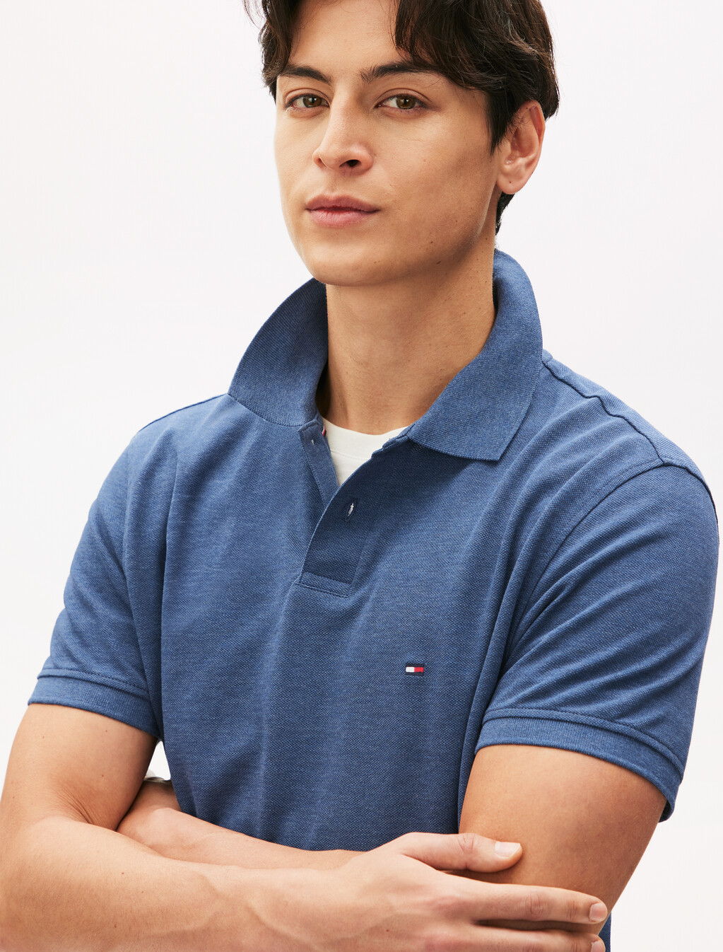 1985 Regular Polo, Faded Indigo Heather, hi-res