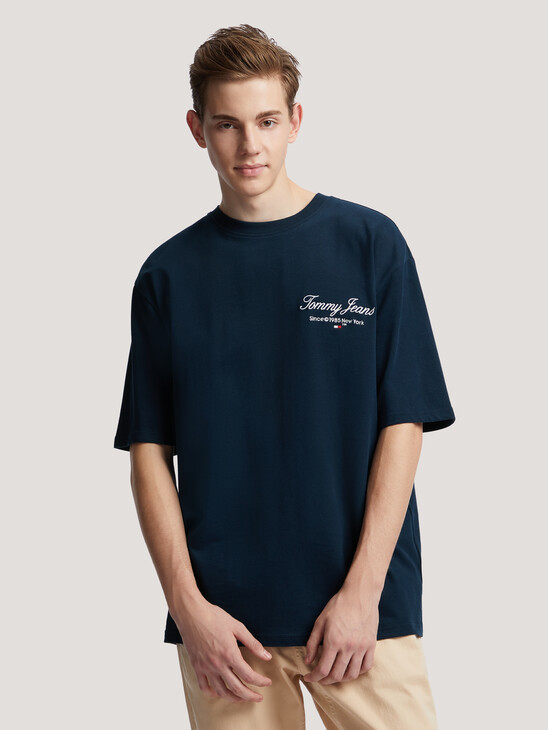 Logo Embroidery Relaxed Fit T-Shirt