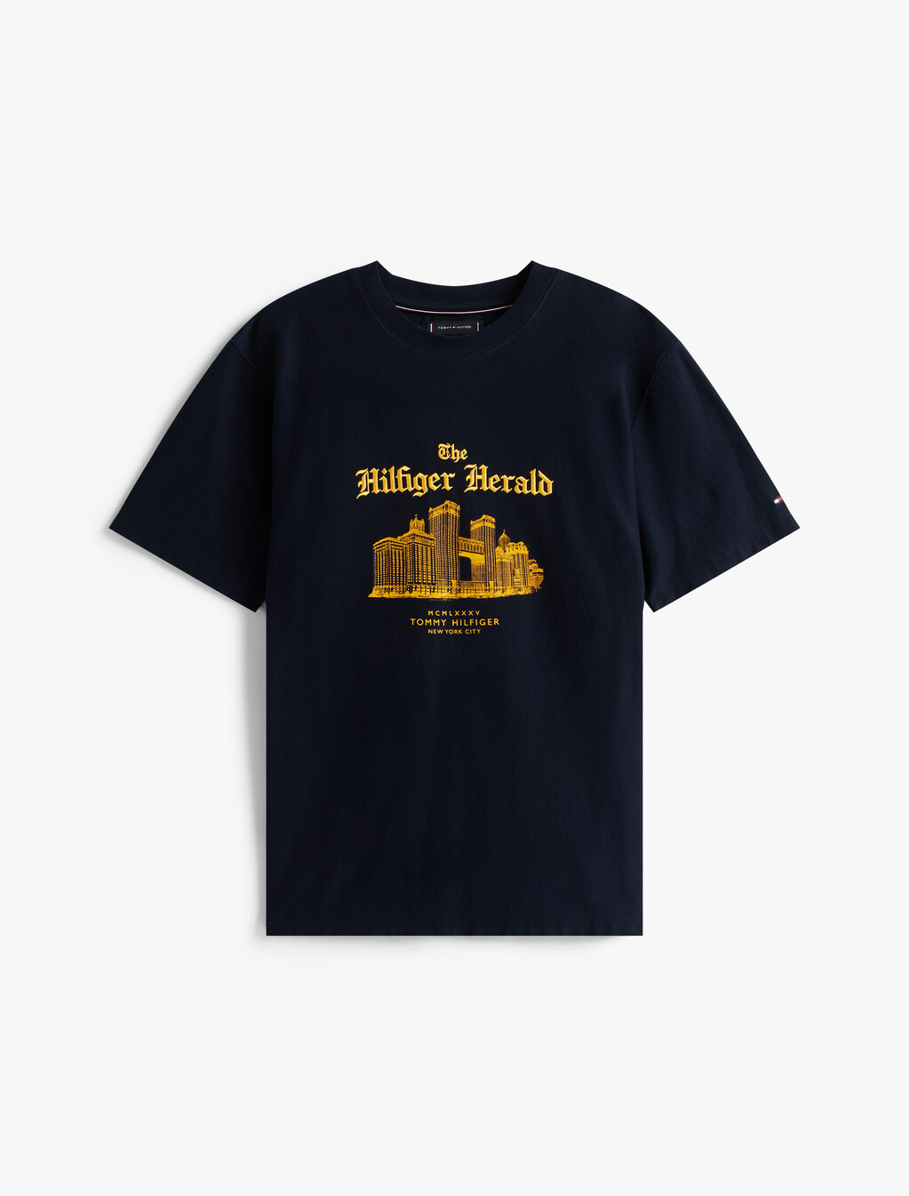 Graphic Relaxed Crew Neck T-Shirt, Desert Sky, hi-res