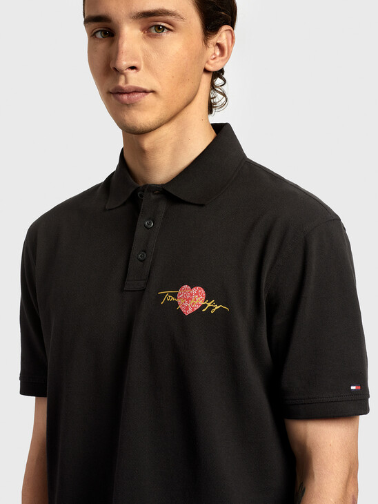 HEART TOMMY HILFIGER CASUAL POLO