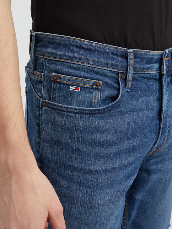 SHAPE SLIM DISTRESSED JEANS
