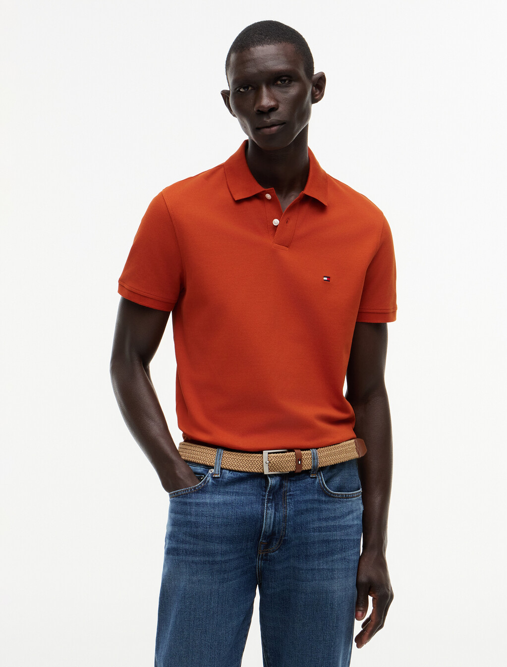 Asia Fit 1985 Regular Polo, Rusty Ochre, hi-res