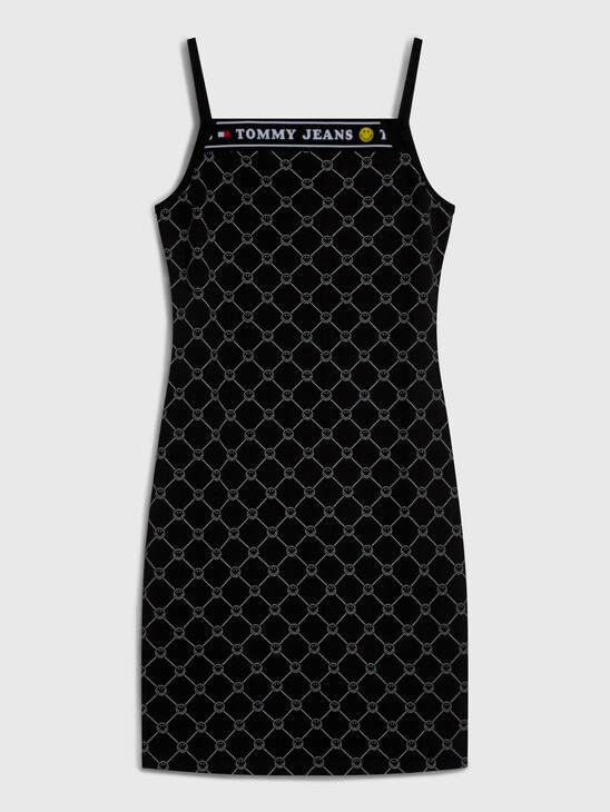 TOMMY JEANS X SMILEY® MONOGRAM INTERLOCK DRESS
