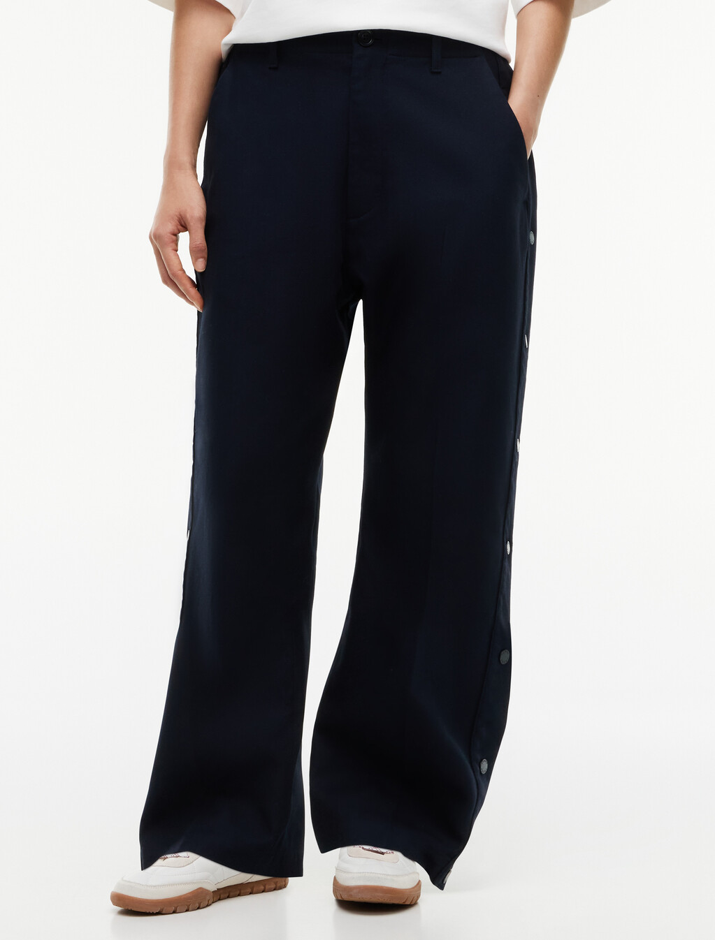 Relaxed Chinos, Navy Blue, hi-res