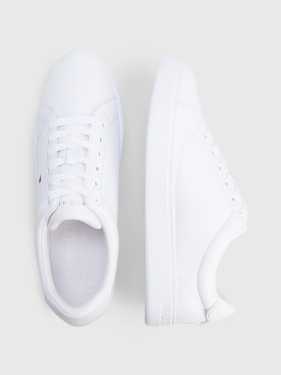 Essential Leather Court Trainers