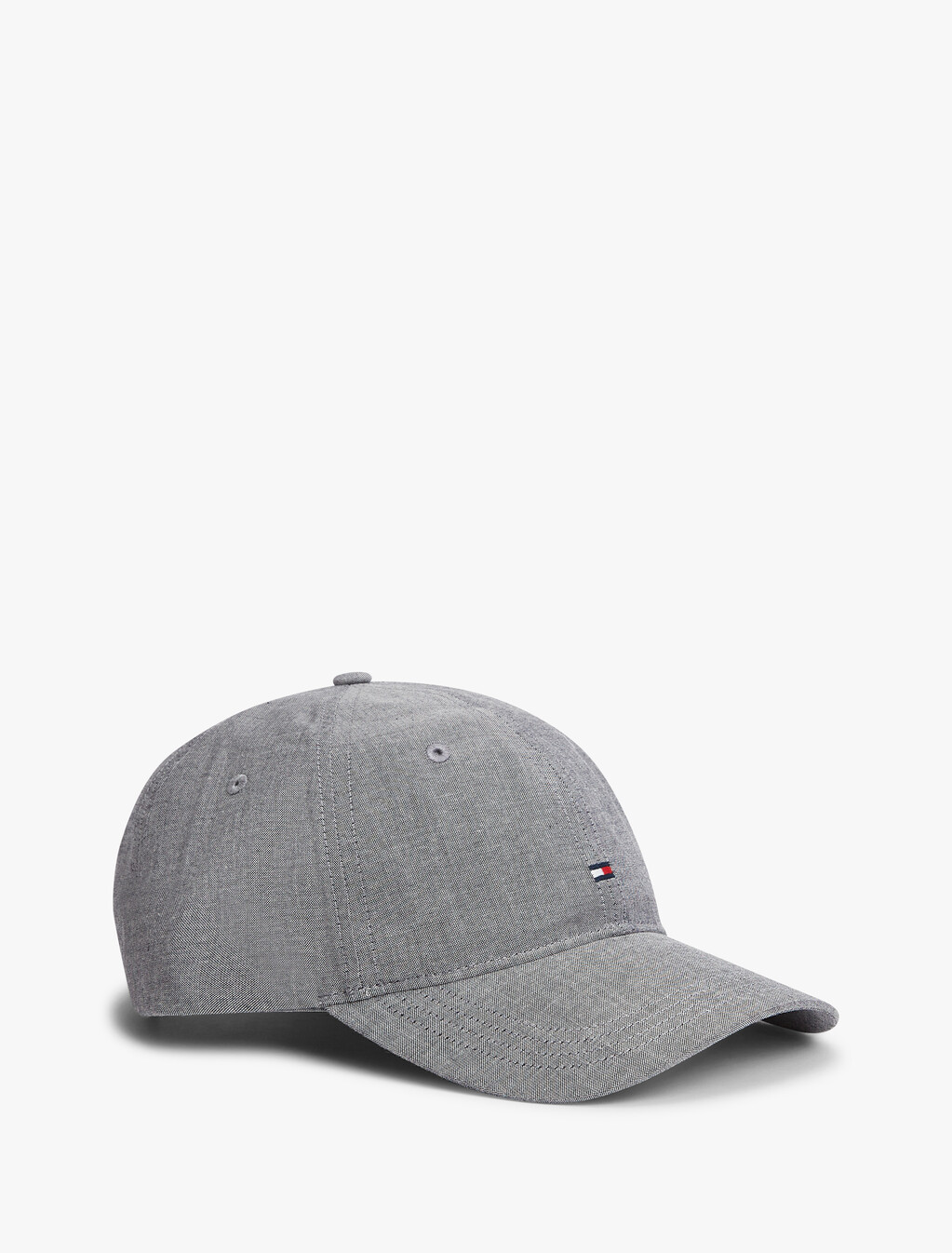 Hilfiger Flag Embroidery Chambray Baseball Cap, Space Blue, hi-res