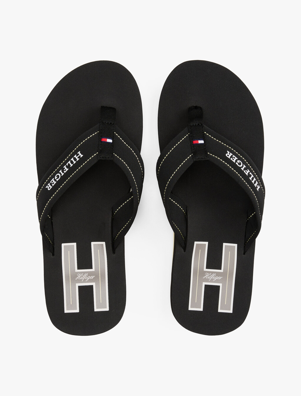 Hilfiger Padded Beach Sandal, Black, hi-res
