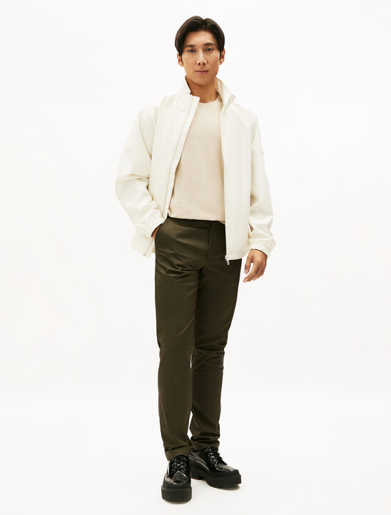Cotton Satin Denton Woven Pants