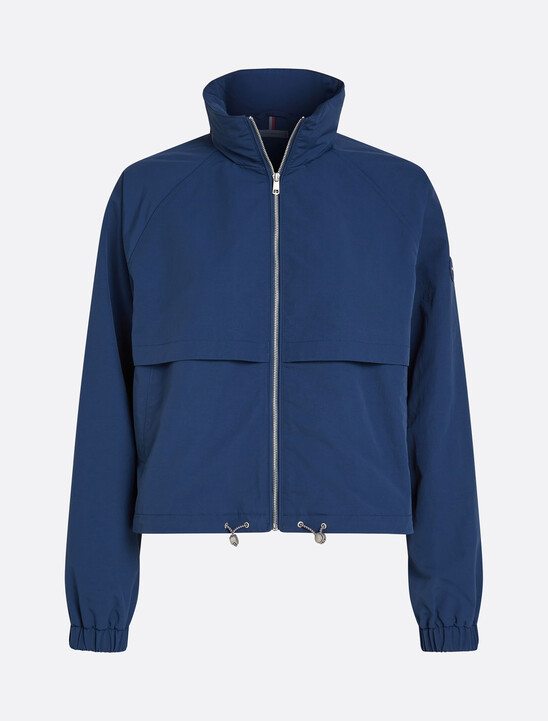 Short Nylon Windbreaker