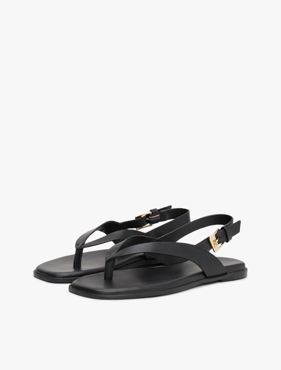 Color Block Thong Flat Sandal