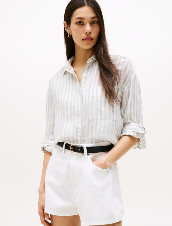 Asia Fit Linen Easy Shirt
