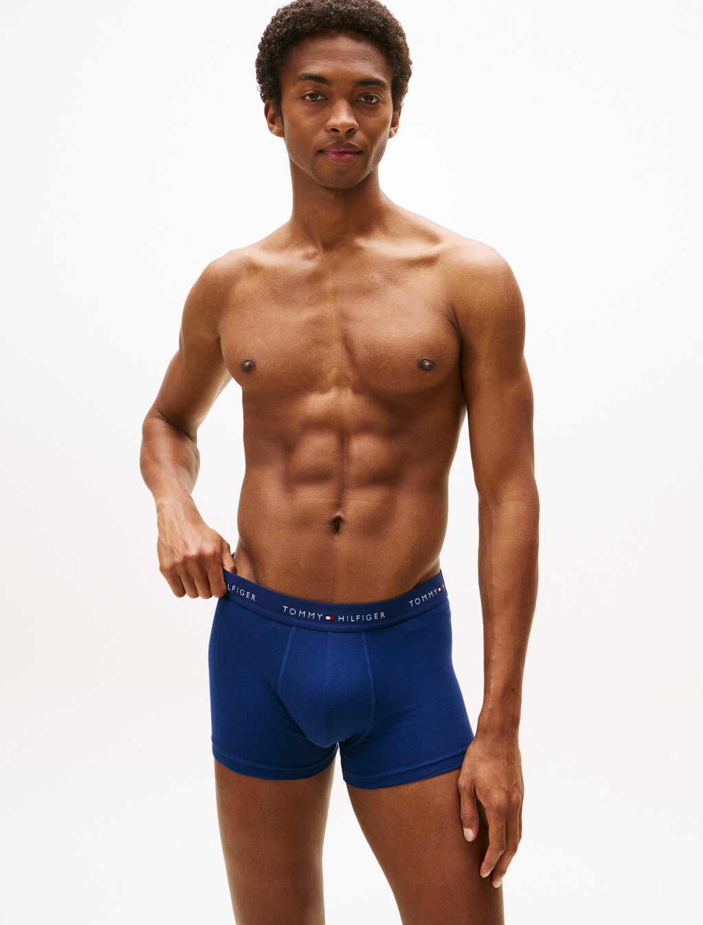 Logo Waistband Trunk 3 Pack, Nob Blu/Prp Nvy/Blk, hi-res