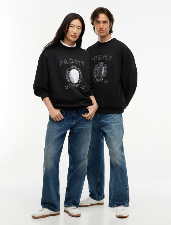 Tommy Hilfiger x FRGMT Crest Logo Crew Neck Sweatshirt