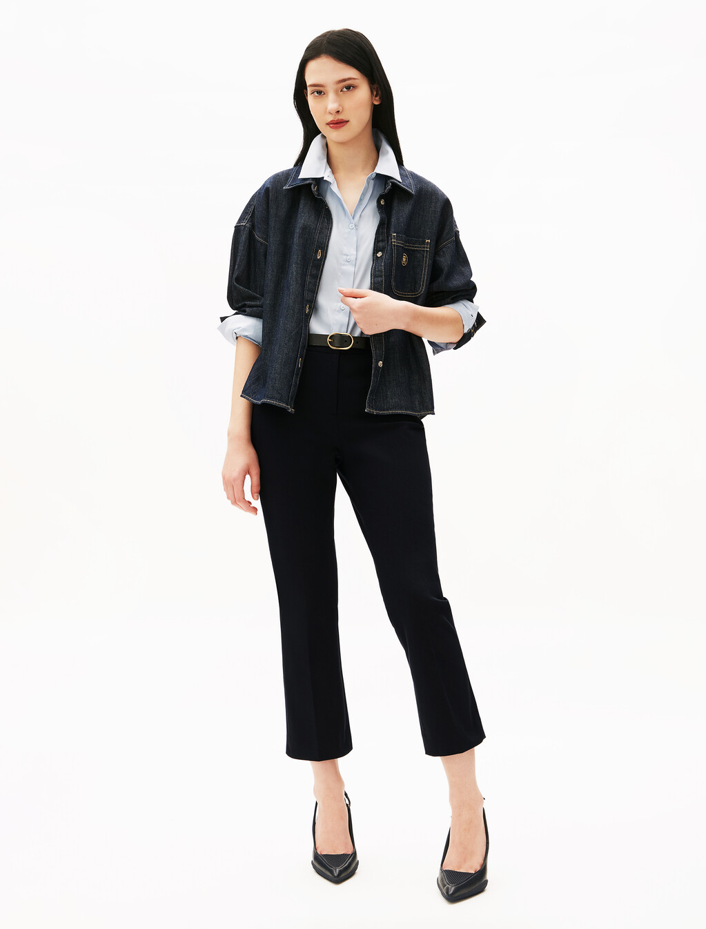 Kick Flare Pant, Black, hi-res