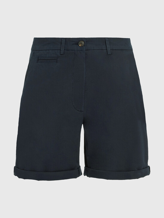 TURN-UP HEM CHINO SHORTS