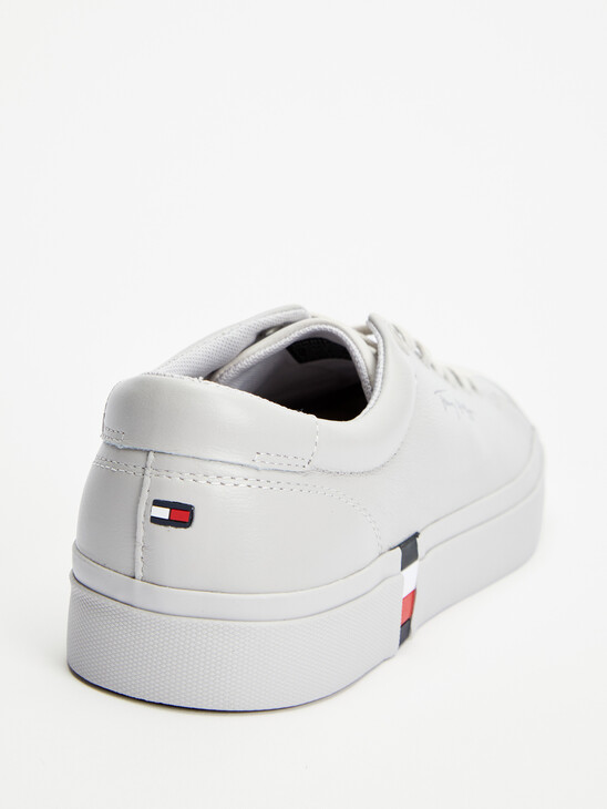 Modern Signature Vulcanised Leather Trainers