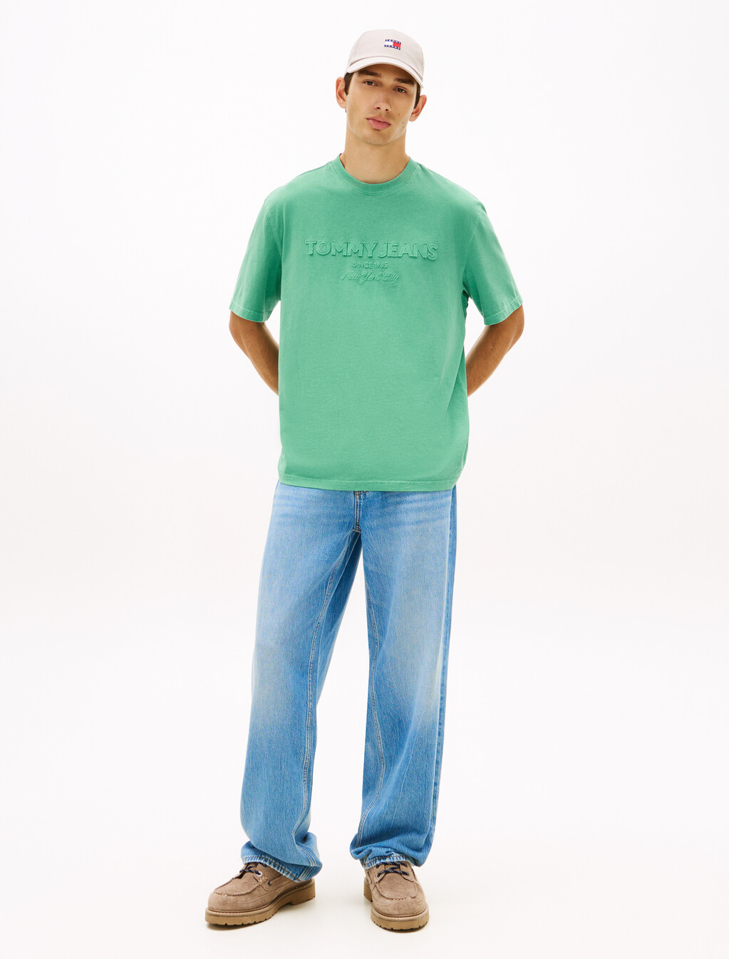 90s New Classic Short Sleeve T-Shirt, Bahama Green, hi-res
