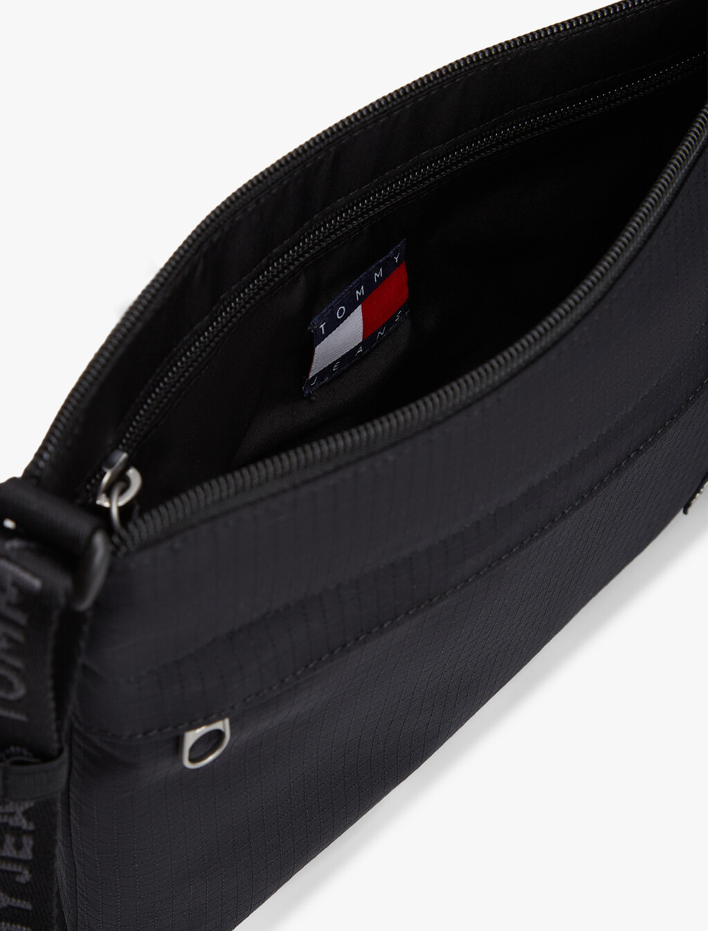 Essential Ripstop Crossbody Sacoche Bag, Black, hi-res