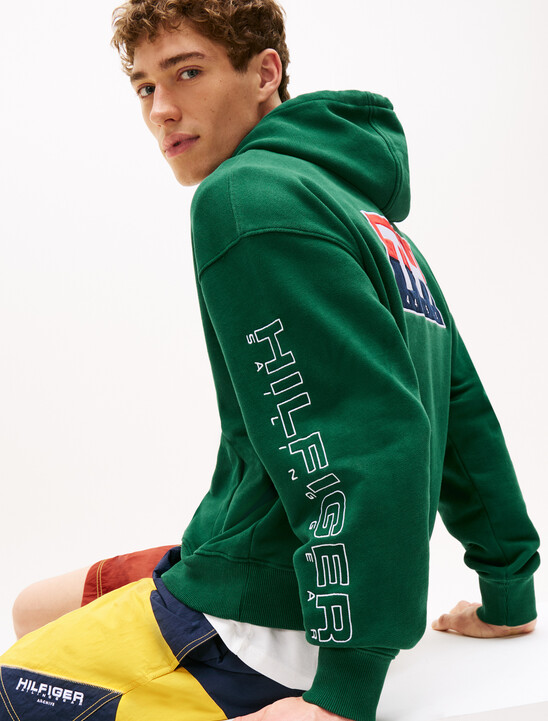 Hilfiger Sailing Relaxed Back Logo Hoody