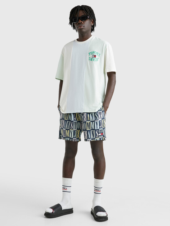 VERTICAL STRIPE RELAXED FIT T-SHIRT