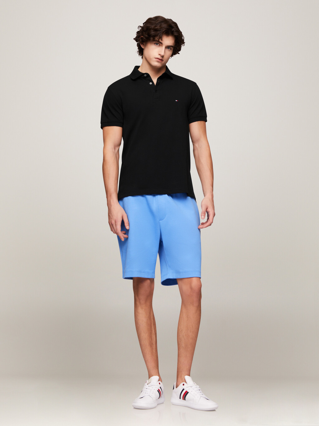 1985 Slim Polo Shirt, Black, hi-res