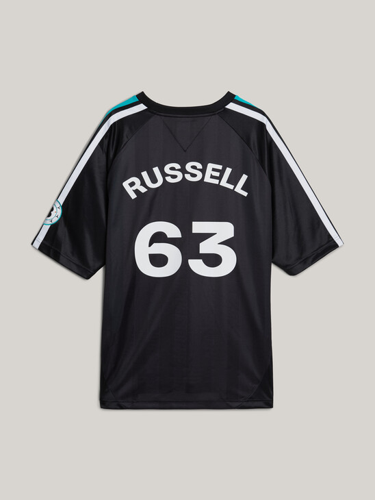 Tommy x Mercedes F1 x CR George Russell Football T-Shirt