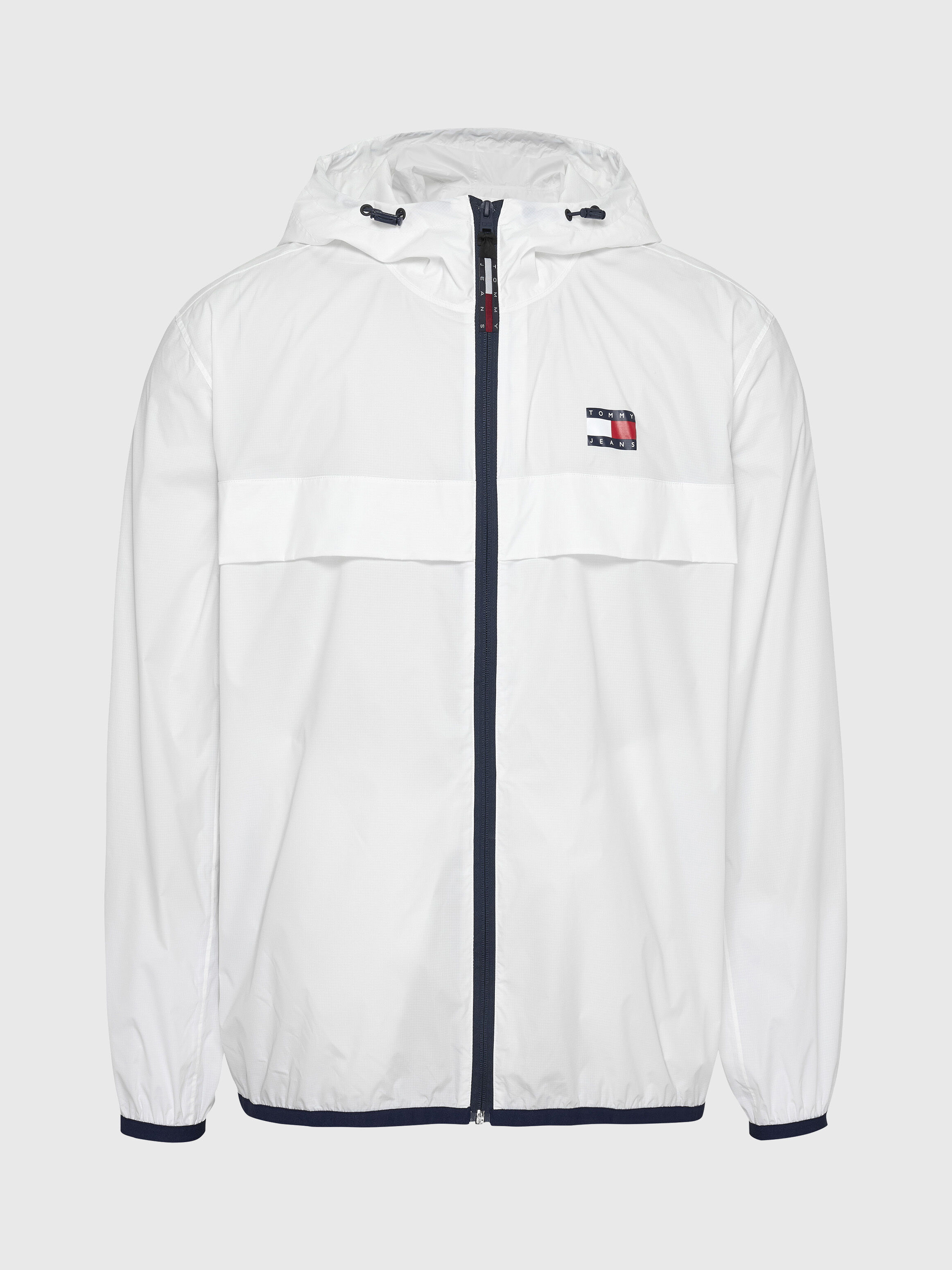 Tommy hilfiger jacket white windbreaker sale