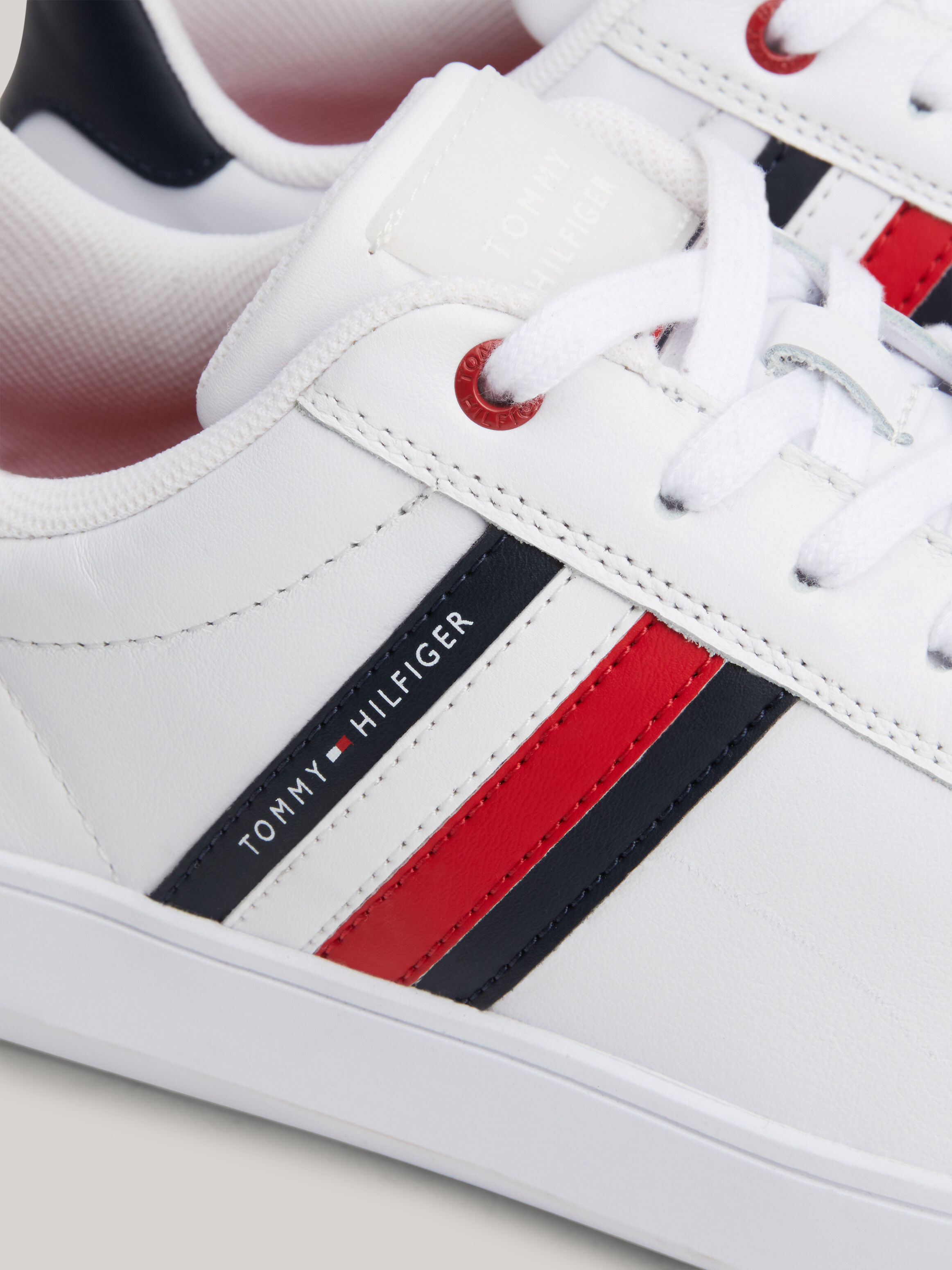 Tommy hilfiger essential leather cupsole discount