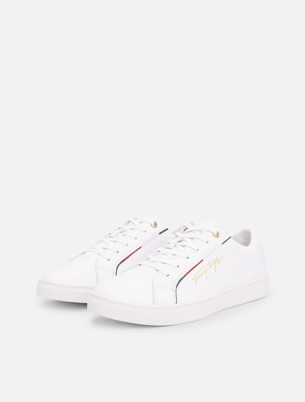 Tommy Hilfiger Signature Sneaker, White, hi-res