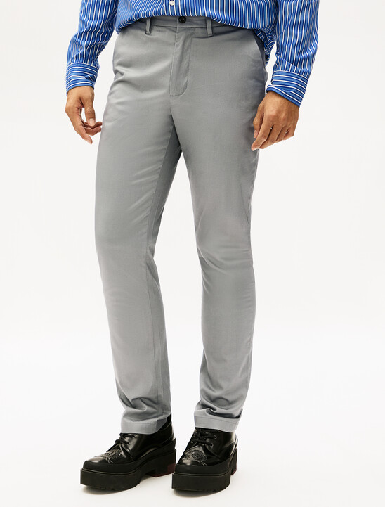 Cotton Satin Denton Woven Pants