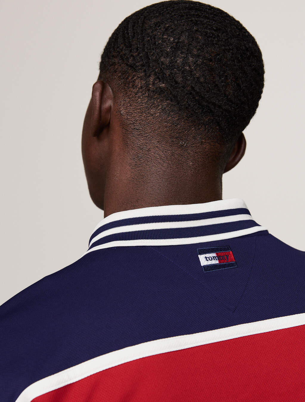 Dual Gender Colour-Blocked Logo Polo, Sweet Cayenne, hi-res