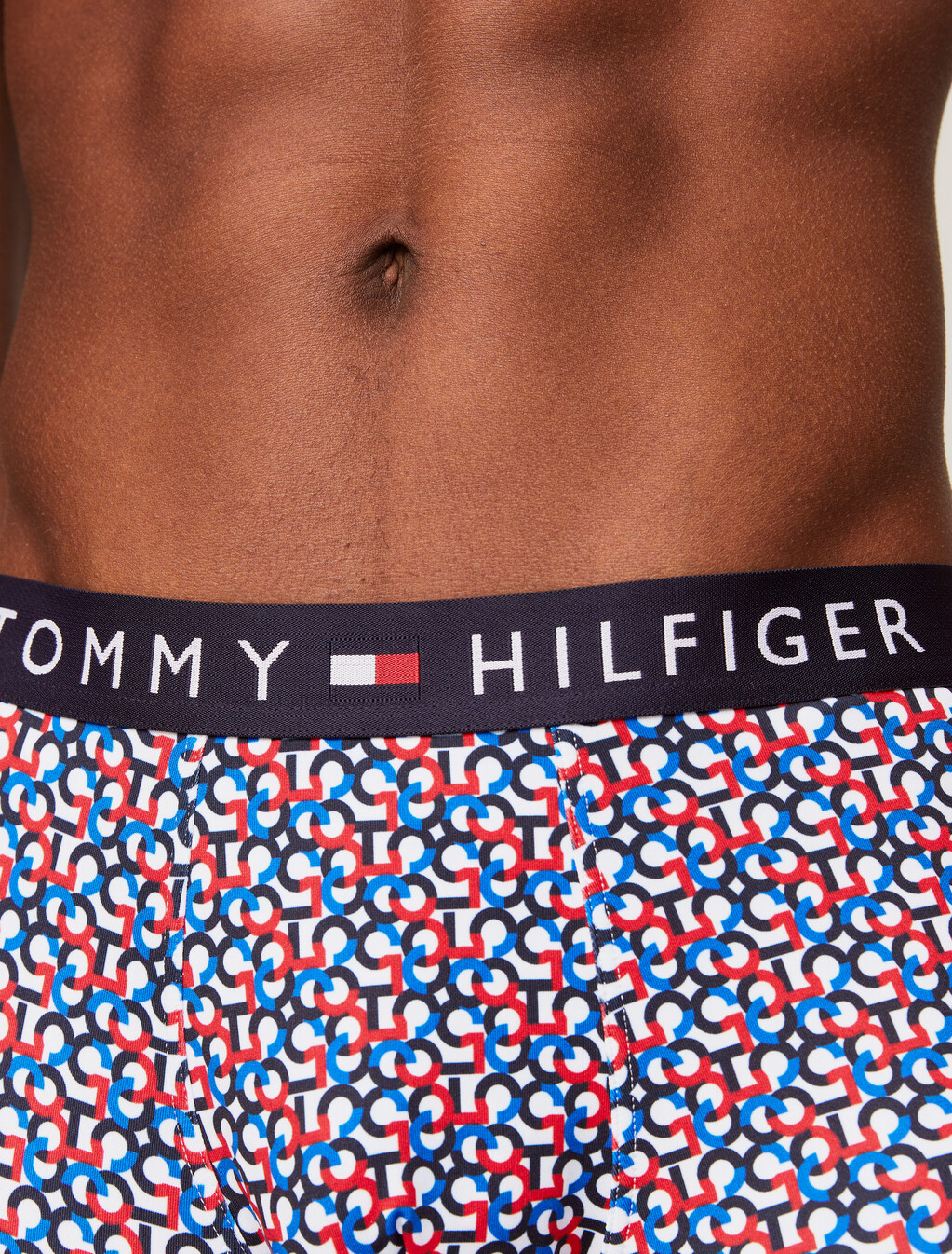 Th Original Print Logo Waistband Trunks, Eighty Five Geo, hi-res