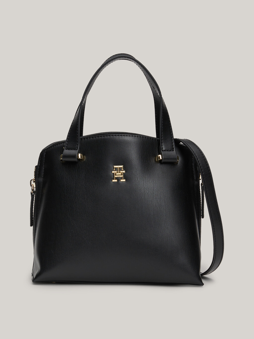 TH Modern Small Tote, Black, hi-res