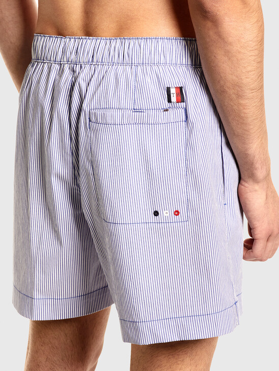 STRIPE MEDIUM DRAWSTRING SHORTS
