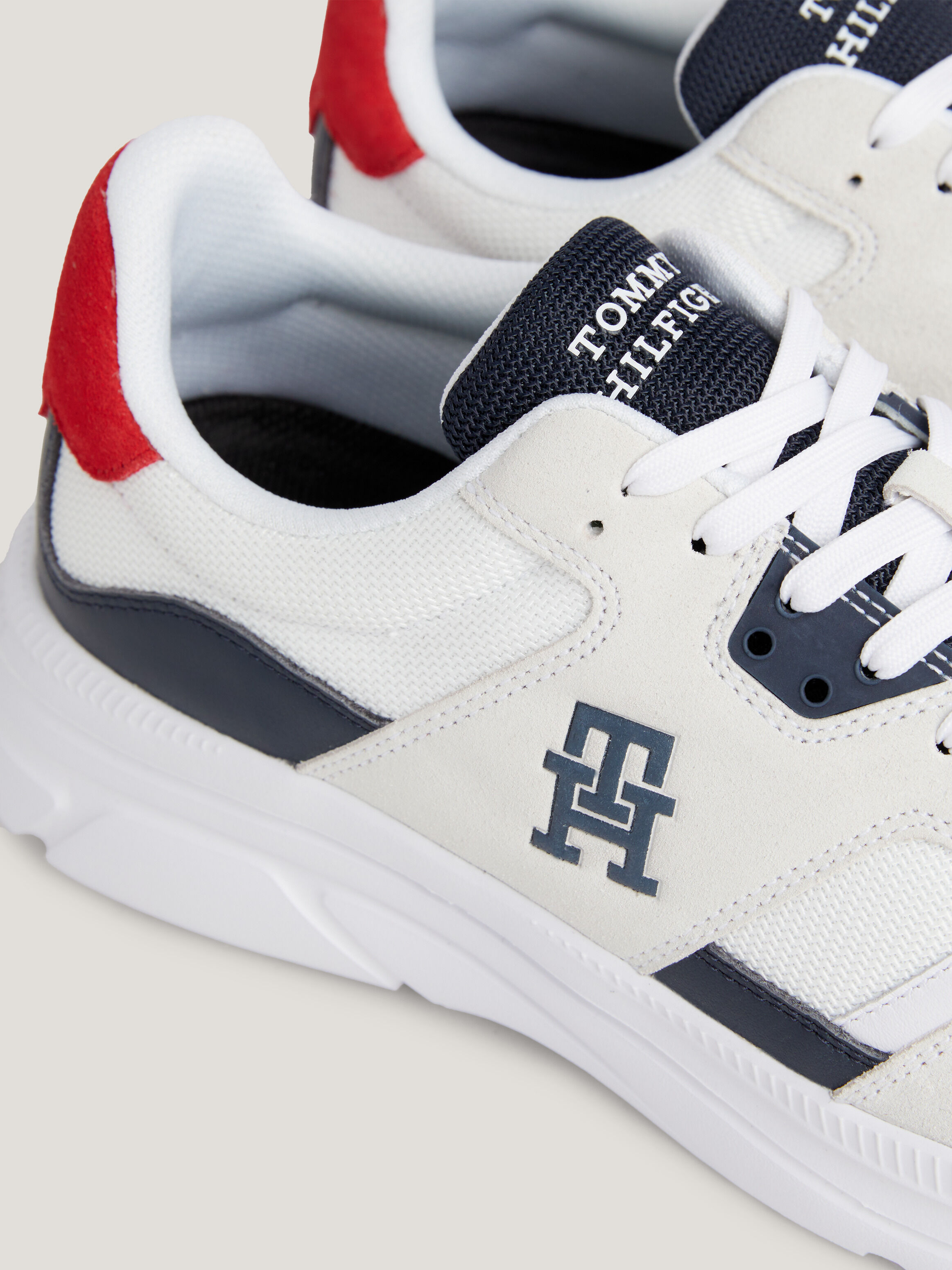 Sneakers tommy hilfiger elastic 2025 retro runner fw0fw03336 black 990
