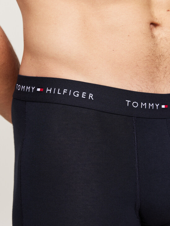 3-Pack Logo Waistband Trunks