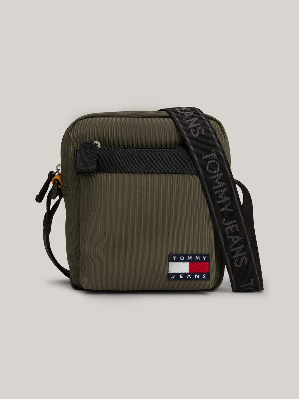 Essential Logo Strap Reporter Bag, Pewter Green, hi-res