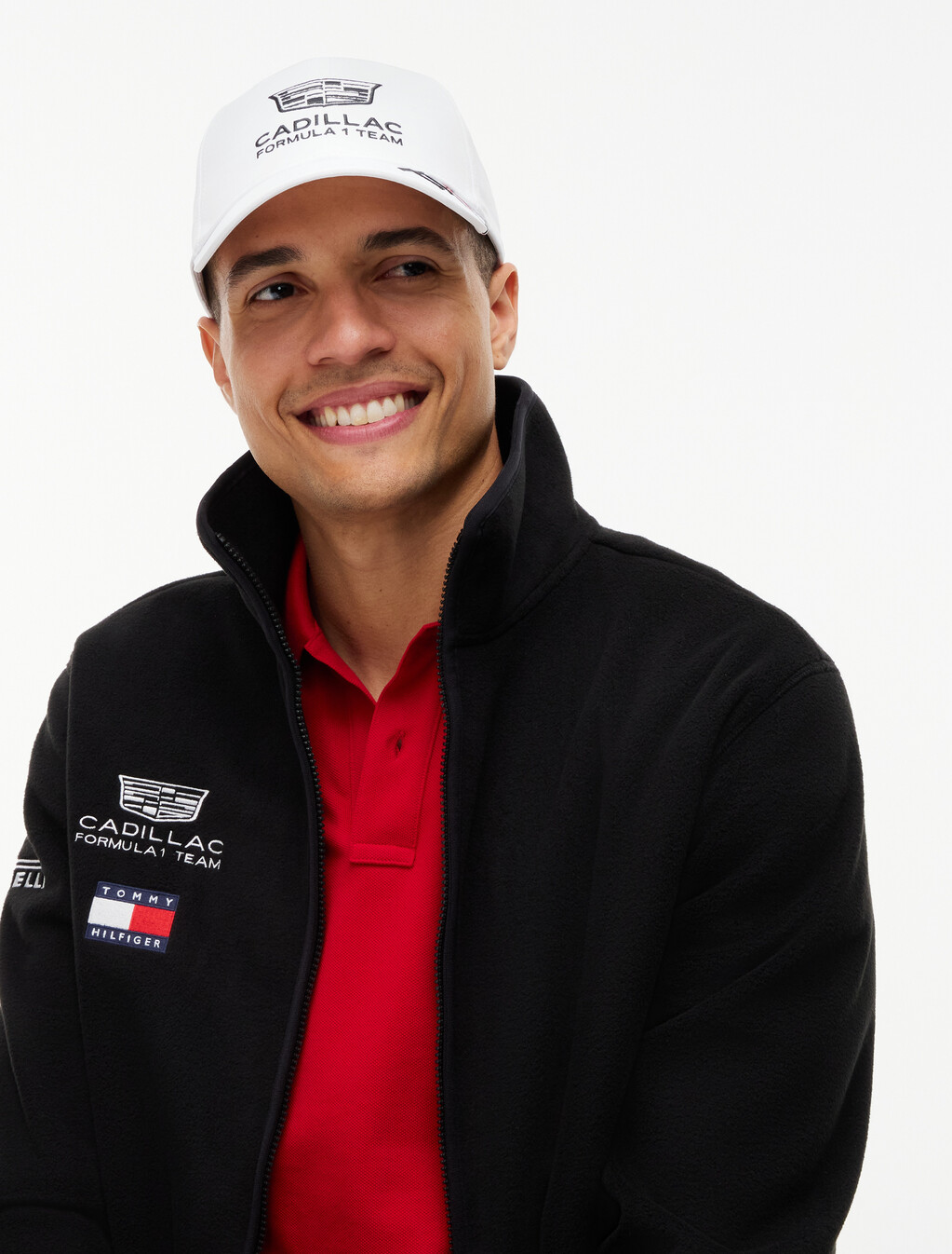 TH x Cadillac Formula 1&reg; Team Bottas 77 Baseball Cap, White, hi-res