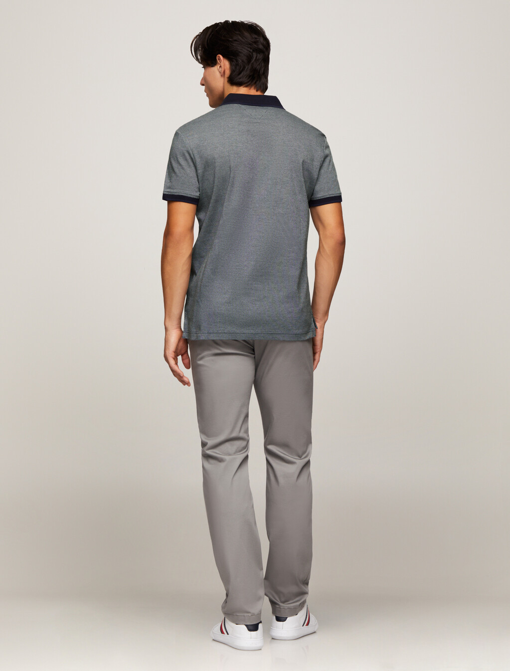 Interlock Polo, Desert Sky / White, hi-res