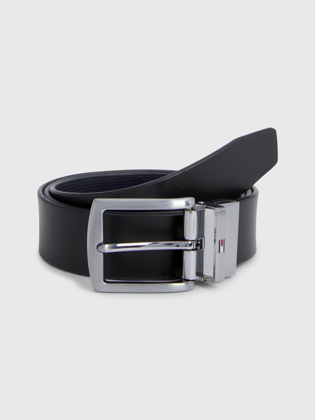 Denton Buckle Leather Belt | | Hilfiger